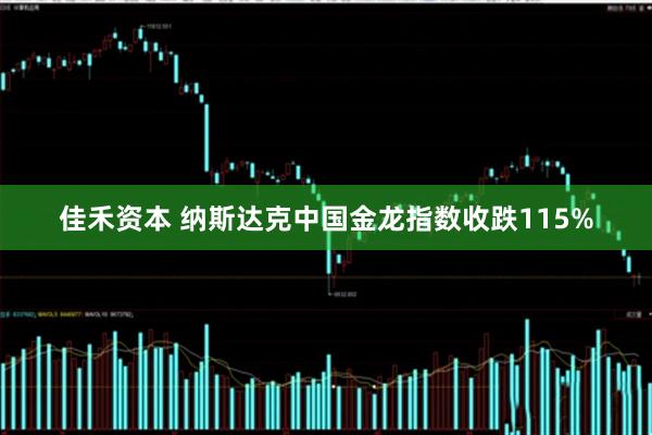 佳禾资本 纳斯达克中国金龙指数收跌115%